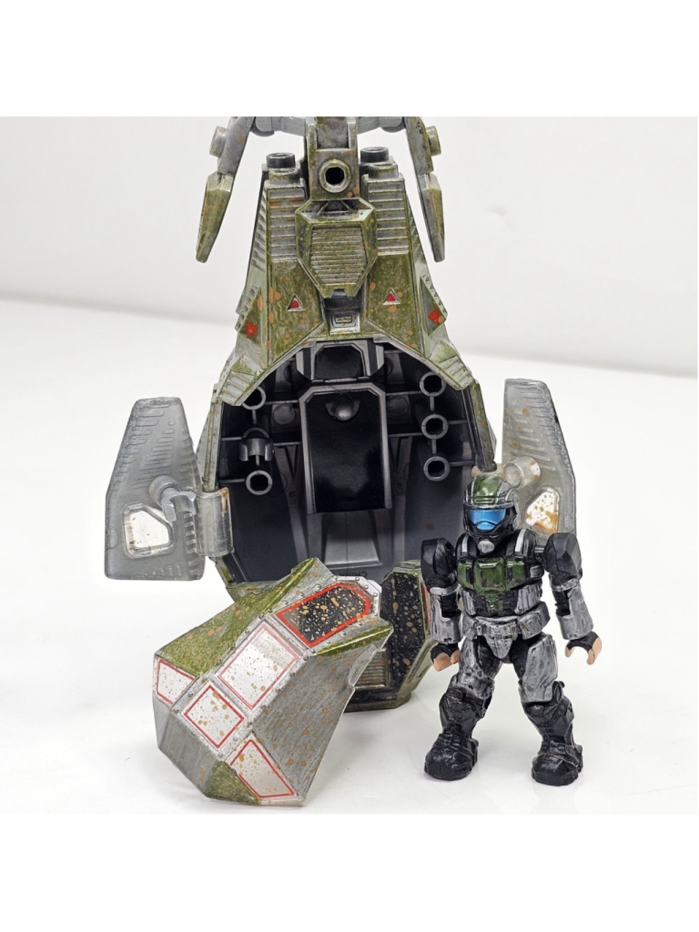 Halo Mega Bloks UNSC Close Quarters Drop Pod #96862 Incomplete